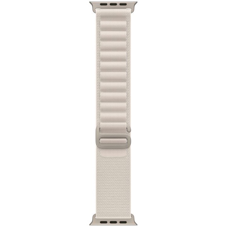 Curea pentru Apple Watch 49mm, Loop, Starlight Alpine, Medium