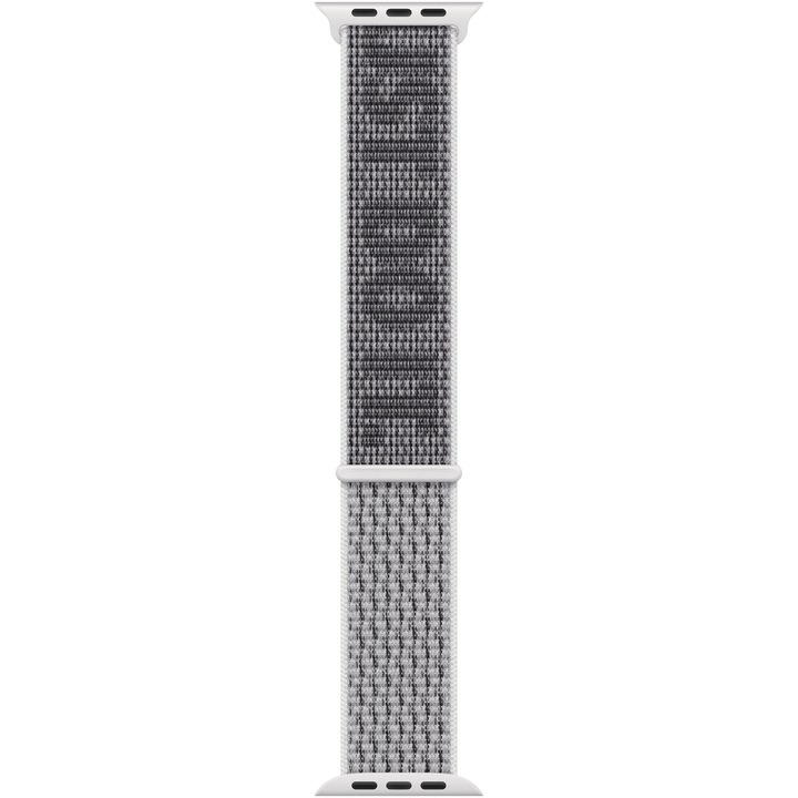 Apple Watch 45mm, Nike Band, Hegycsúcsfehér/Fekete Nike sportpánt