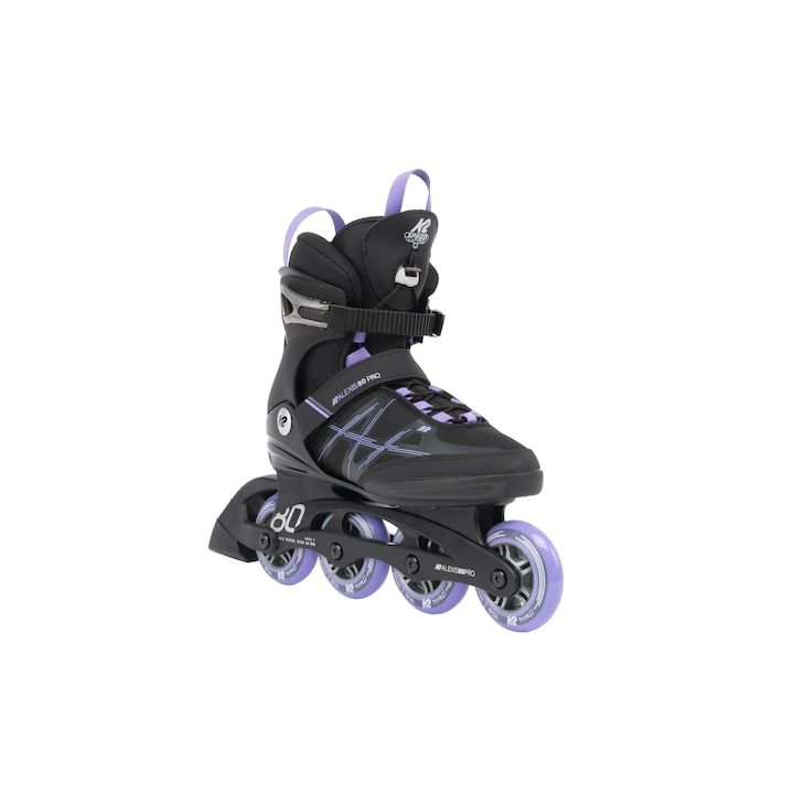 Görkorcsolya K2 Alexis 80 Pro black/lavender (38)