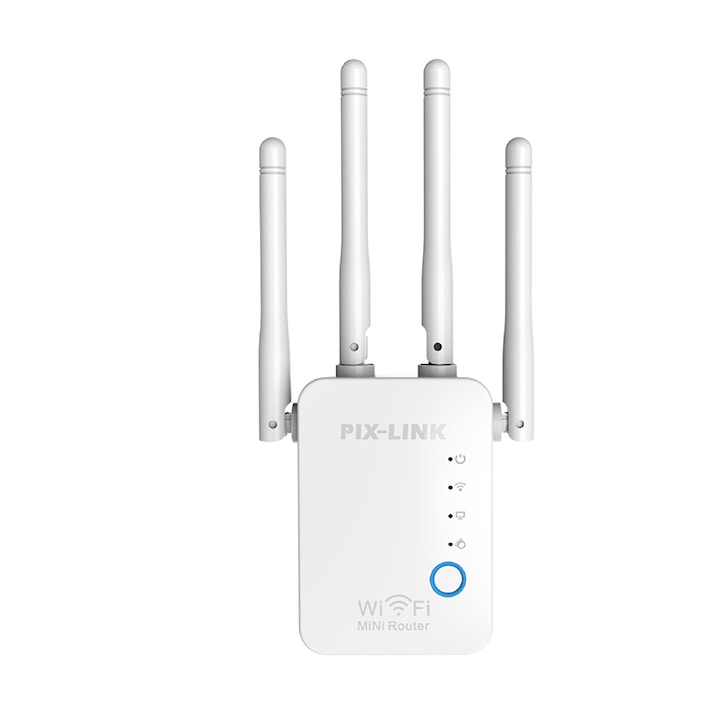 Vezeték nélküli router, GOGOU, 300mpbs, fehér