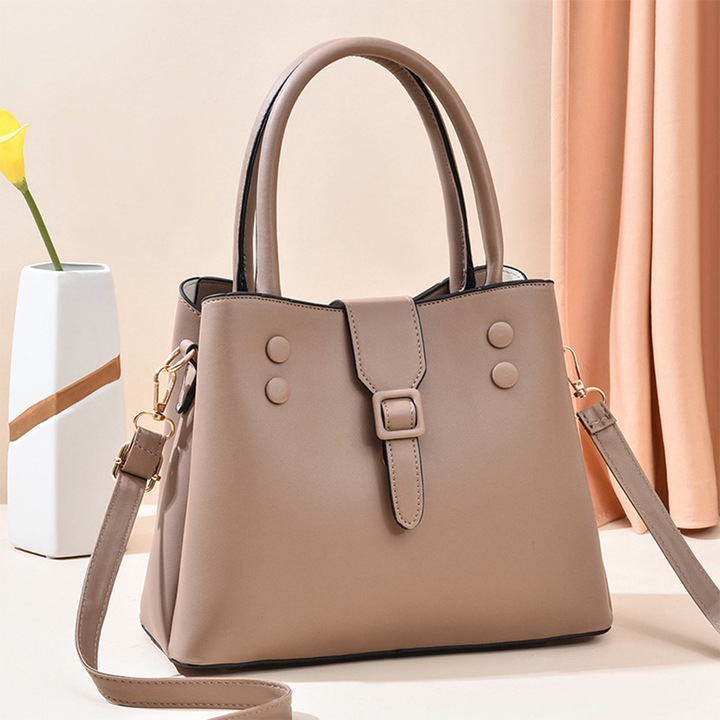 Dollcini, Női kézitáska, Stílusos női táska, PU bőr táska, Alkalmi, Táska, Nőknek/Utazás/Dolgozni/Hétköznapokra,424783, Barna