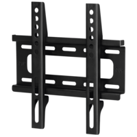 Suport TV de perete Hama 108714, fix, 10"-46", Negru