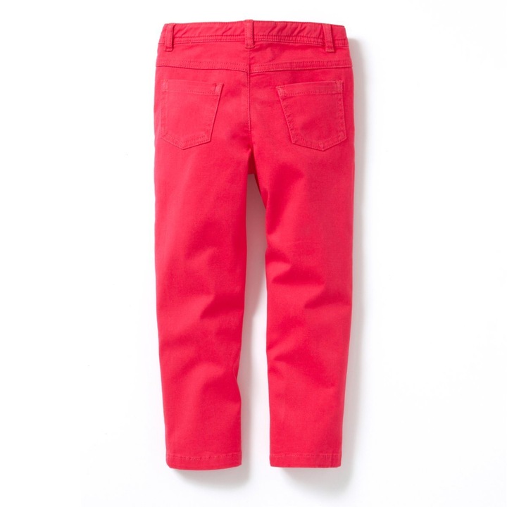 Pantaloni slim Okaou, Rosu, 94 cm, 3A