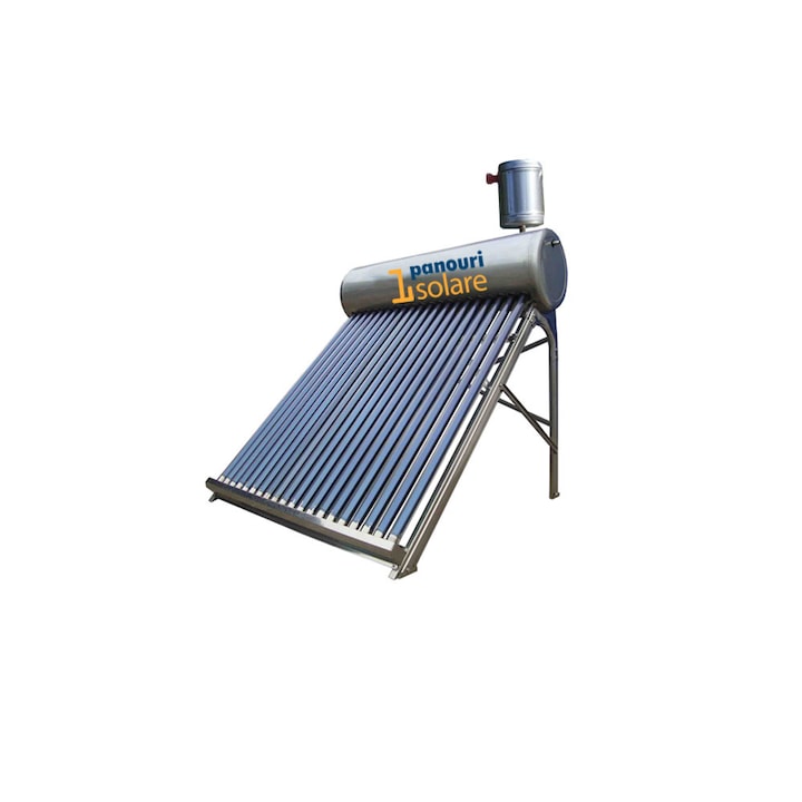 Kit Panou solar termic nepresurizat producere apa calda menajera 250 litri-1Energy-rezervor INOX-vas flotor 3 litri