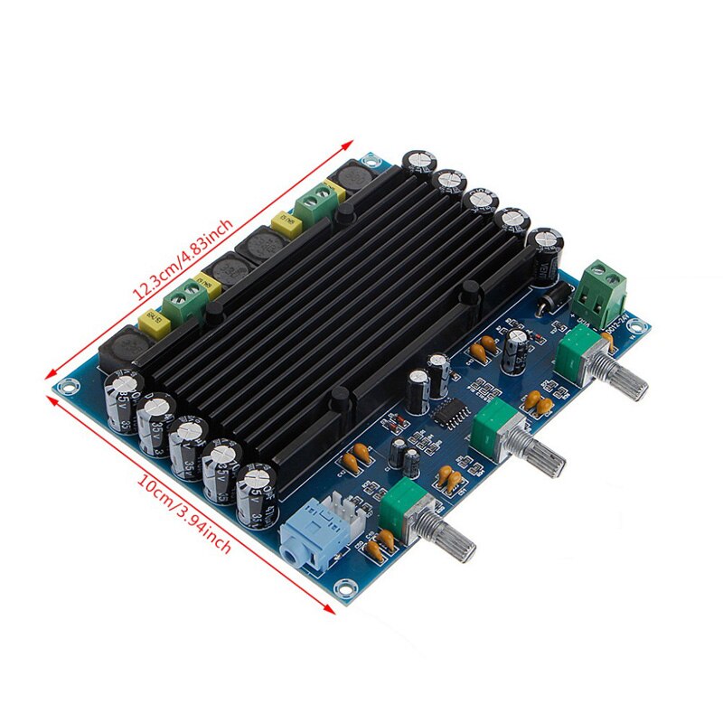 XH-M549 erősítő modul, 2*150 watt + hangszín szabályzó - eMAG.hu