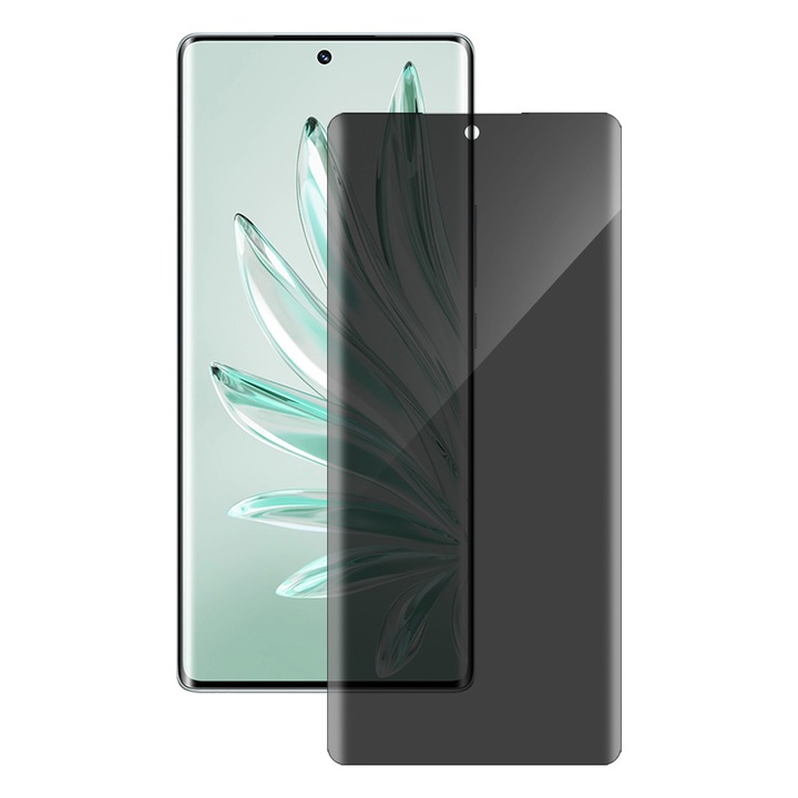 Folie privacy SILKASE pentru Honor 70, protectie ecran, silicon