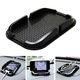 Suport tip covoras antialunecare din silicon pentru bordul masinii, 11x 19 cm, Black