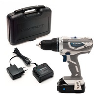 Masina de gaurit cu acumulator, Blaupunkt, BP6310AC, 1650 rpm, Li-Ion 18V, sistem ADN, carcasa BMC, Gri