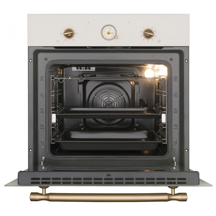 Фурна за вграждане Hansa Retro III BOEY68219, Електрическа, 65 л, Клас ...