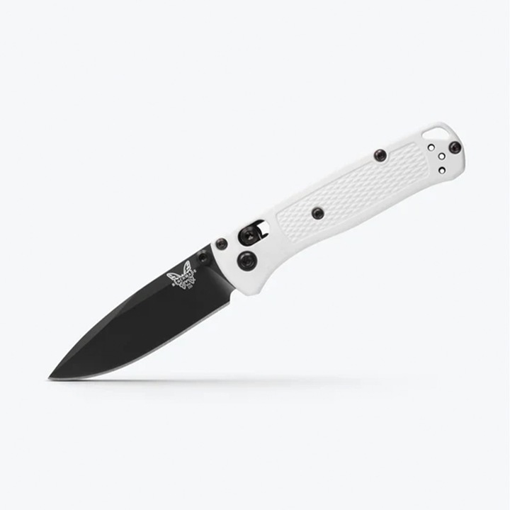 Briceag de buzunar BENCHMADE MINI BUGOUT | White Grivory® 533BK-01