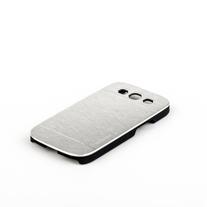 Husa Motomo Full Metal, Samsung Galaxy S3 , Argintiu