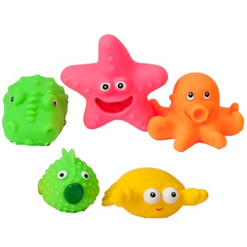 Jucarie Baie, Hencz Toys, Set 5 Figurine,  Jucarie Baie, Hencz Toys, Set 5 Figurine,