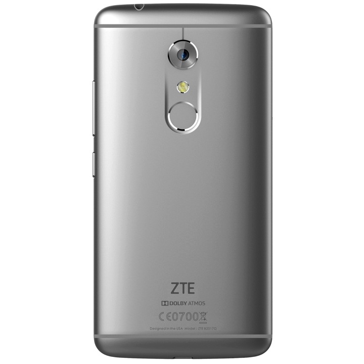 Telefon mobil ZTE Axon 7 Mini, Dual Sim, 32GB, 4G, Platinum Grey