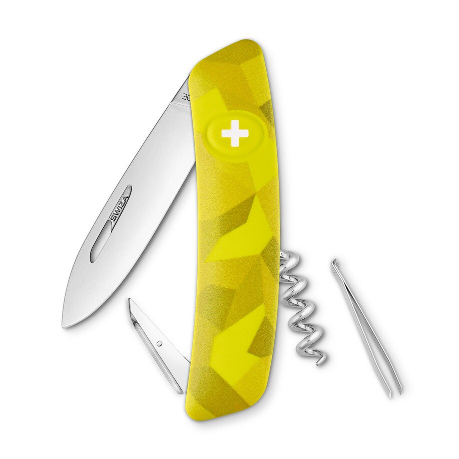 Briceag Swiza C01 Velor cu tirbuson, 6 functii