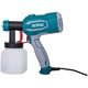 Pistol de vopsit Total TT3506, 450 W, 800 ml capacitate rezervor, 0.1-0.2 bar presiune, 350 ml/min debit maxim, 50 din/sec vascozitate