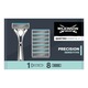 Комплект самобръсначка Wilkinson Sword Quattro Titanium Essential 4, 9 ножчета