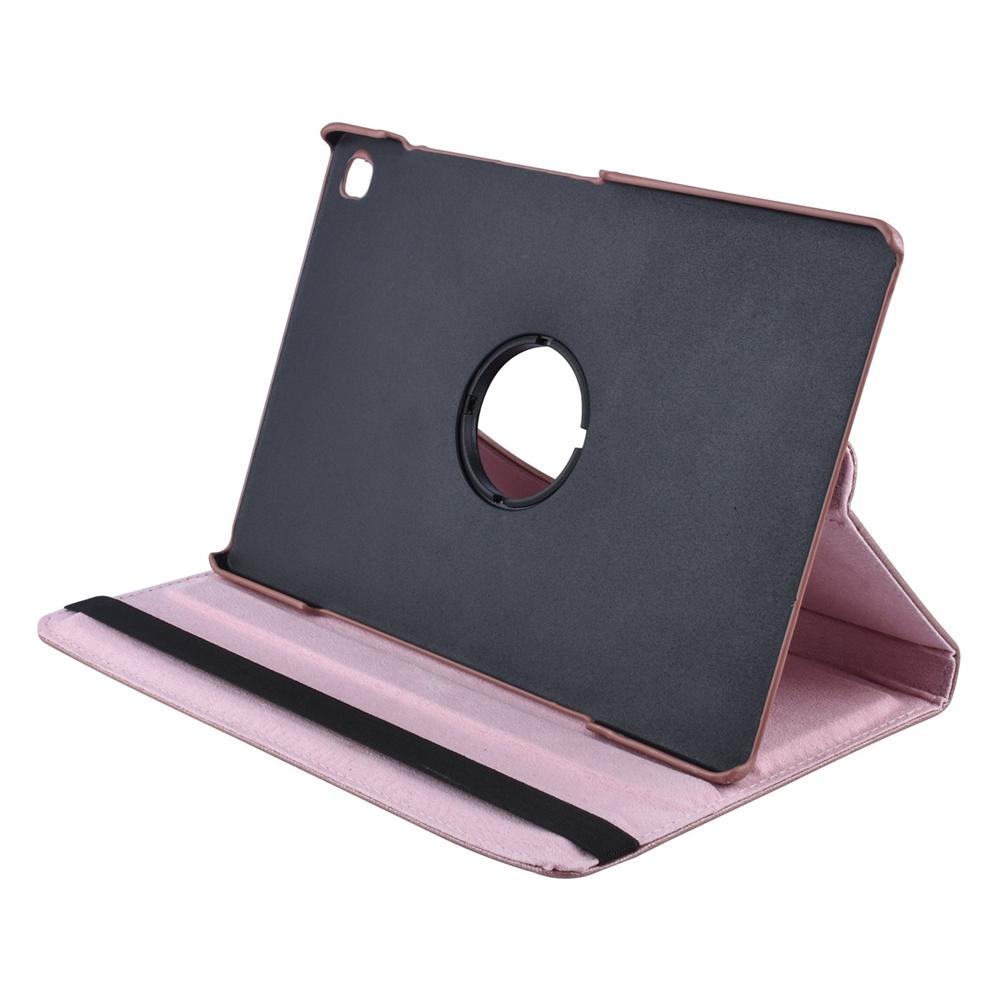 Tablete Samsung Galaxy Tab S5e 10.5 (10.5 inch) - husa pentru tableta din piele cu rabat din aur roz