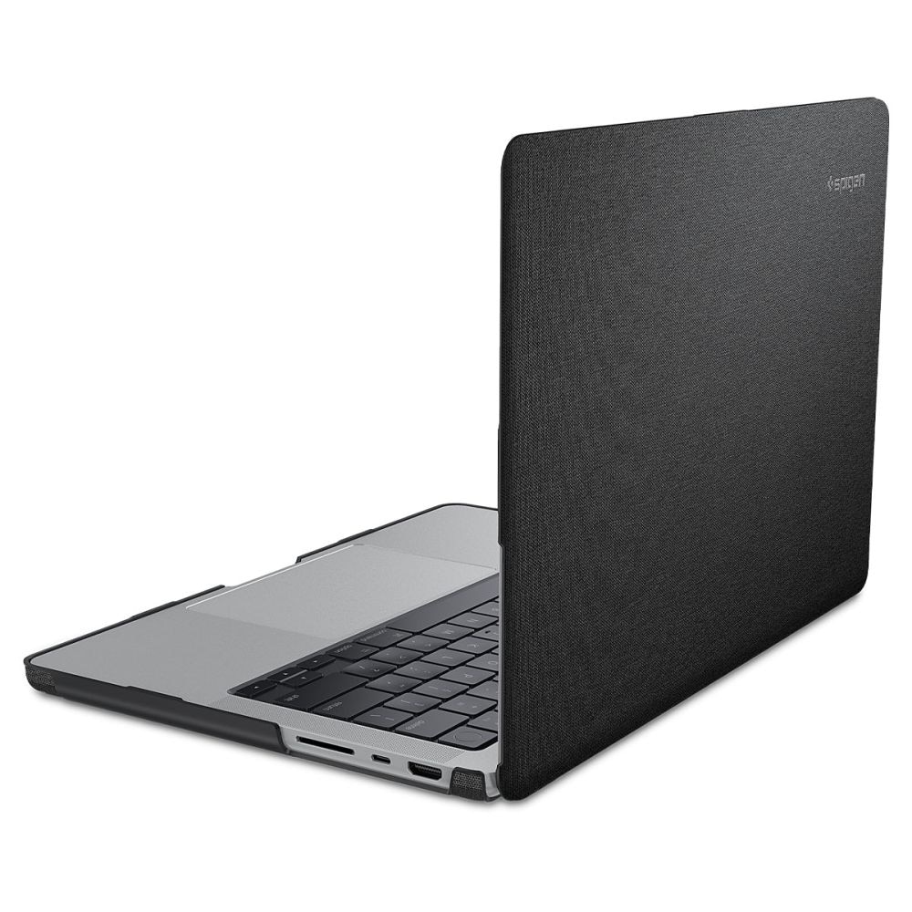 Husa Spigen Urban Fit pentru Apple MacBook Pro 16 M1/M2/M3 2021-2023 Negru