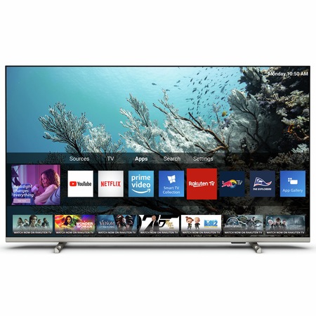 Televizor Philips 65PUS7657/12, 164 cm, Smart, 4K Ultra HD, LED, Clasa F