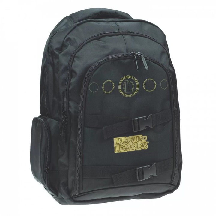 League of Legends iskolatáska táska fekete 46cm