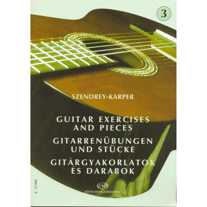 Szendrey-Karper László: Gitárgyakorlatok 3