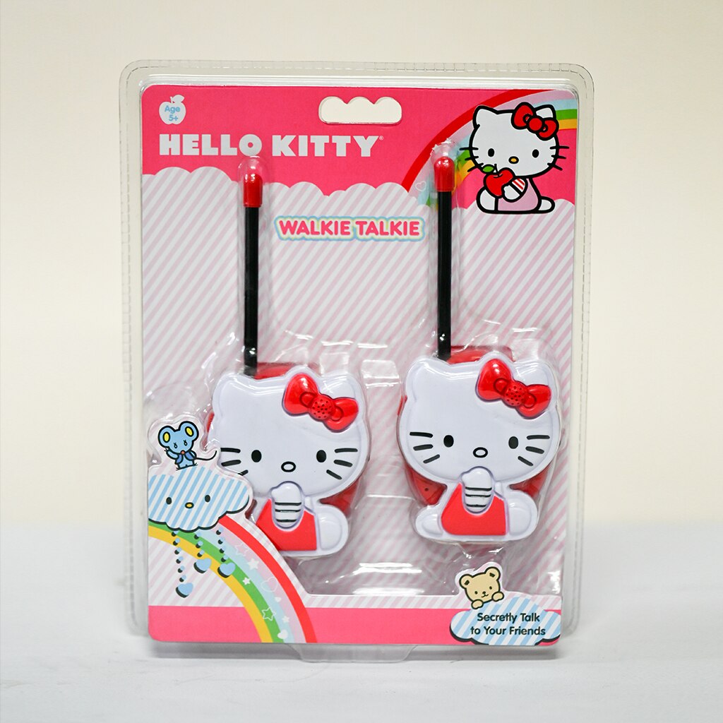 Детски Walkie Talkie Hello Kitty, Бялочервени eMAG.bg