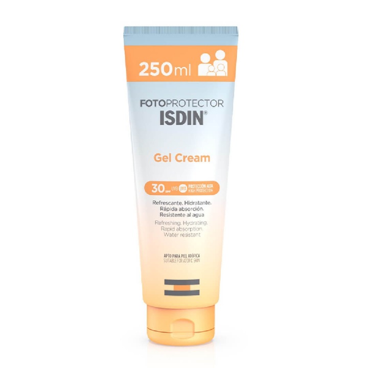 Gel crema protectie solara, Isdin, SPF 30, 250 ml