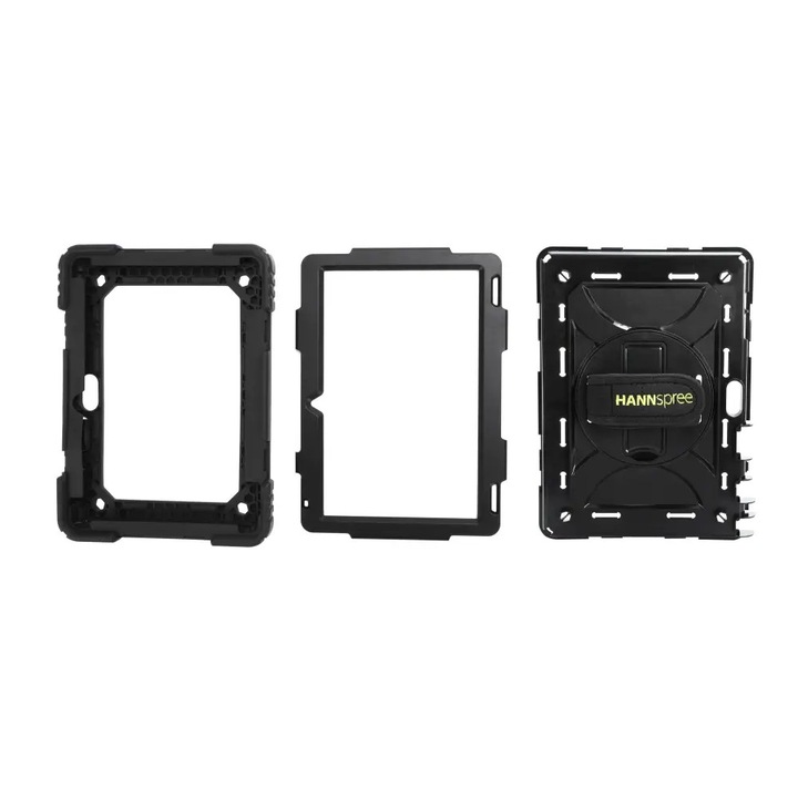 Husa de protectie Hannspree Apollo 2 Rugged pentru tablet Apollo 2, 10.1", Negru