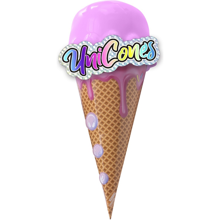Figurina UniCones, seria 2 - Unicorn surpriza, cu accesorii