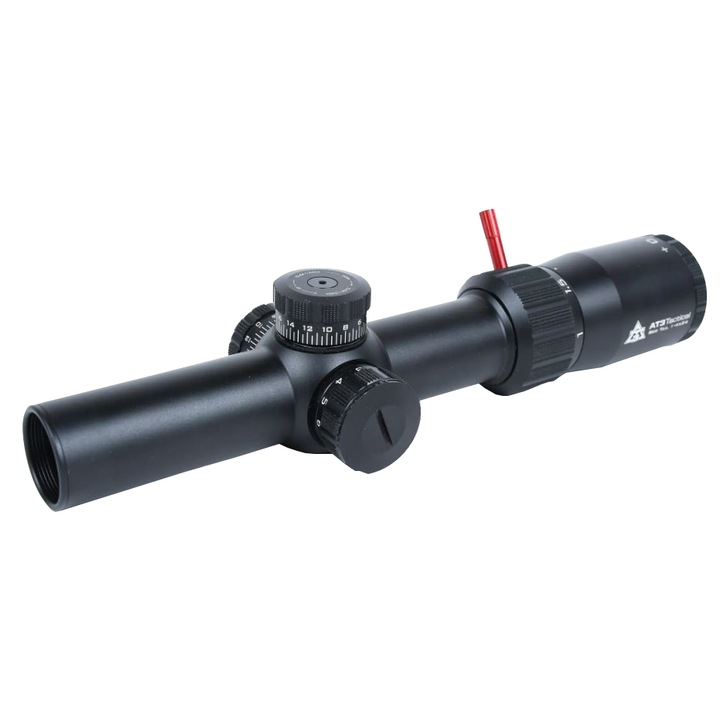 Luneta de vanatoare, At3 tactical, 1-4x24, BDC, 271 mm, Negru