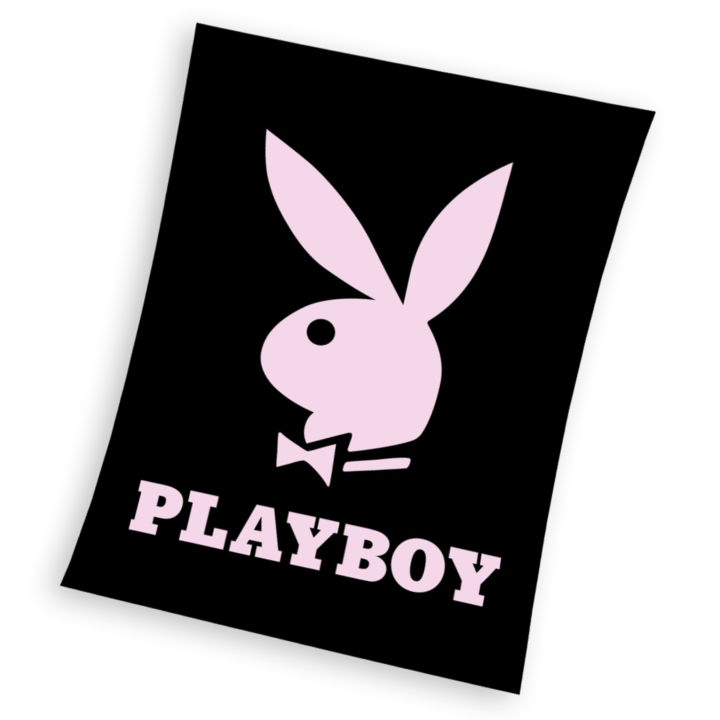 Patura Carbotex Playboy coral, 150 x 200 cm, neagra