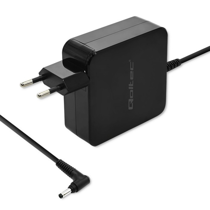 Qoltec 51751 Huawei 65W, 19V, 3.42A, 4.0x1.7 fehér notebook hálózati adapter