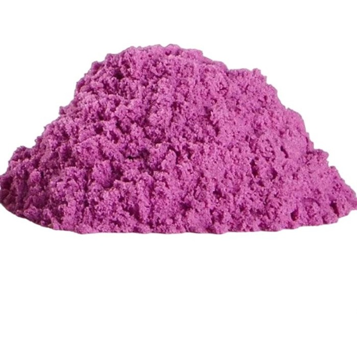 Nisip kinetic pentru modelat, KIK, 1 kg, +3 ani, Violet