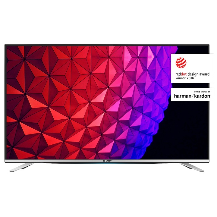 Televizor LED Smart Sharp, 102 cm, LC-40CFG6452E, Full HD, Clasa A+