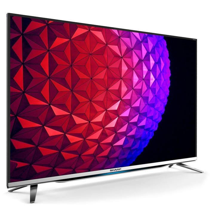 Televizor LED Smart Sharp, 102 cm, LC-40CFG6452E, Full HD, Clasa A+