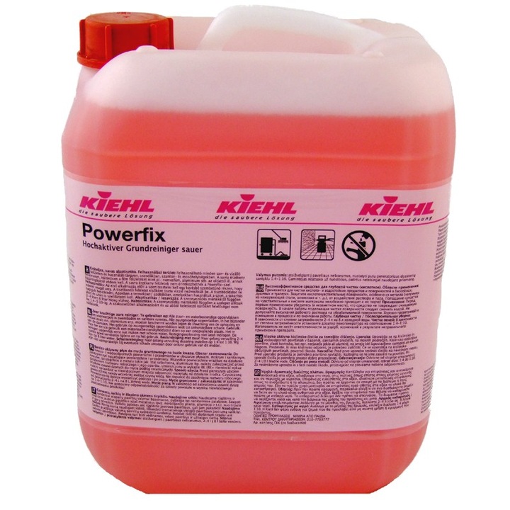 Decapant cu acid foarte activ Powerfix 10l