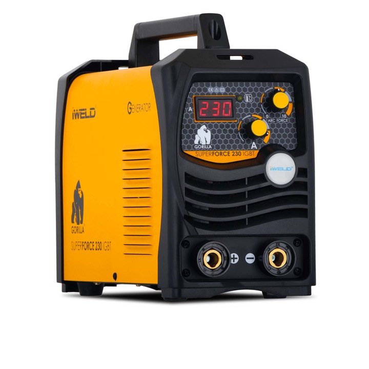 Заваръчен апарат IWELD GORILLA SuperForce 230, 215A, диаметър на електрода 2.0-6.0 mm, активен вентилатор