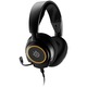 Casti gaming cu fir SteelSeries Arctis Nova 3 pentru PC, Xbox, PS4|5, Switch, Mobile, Mac, Oculus Quest 2, drivere 40mm, microfon retractabil ClearCast Gen 2, Bidirectional Noise Canceling, negru
