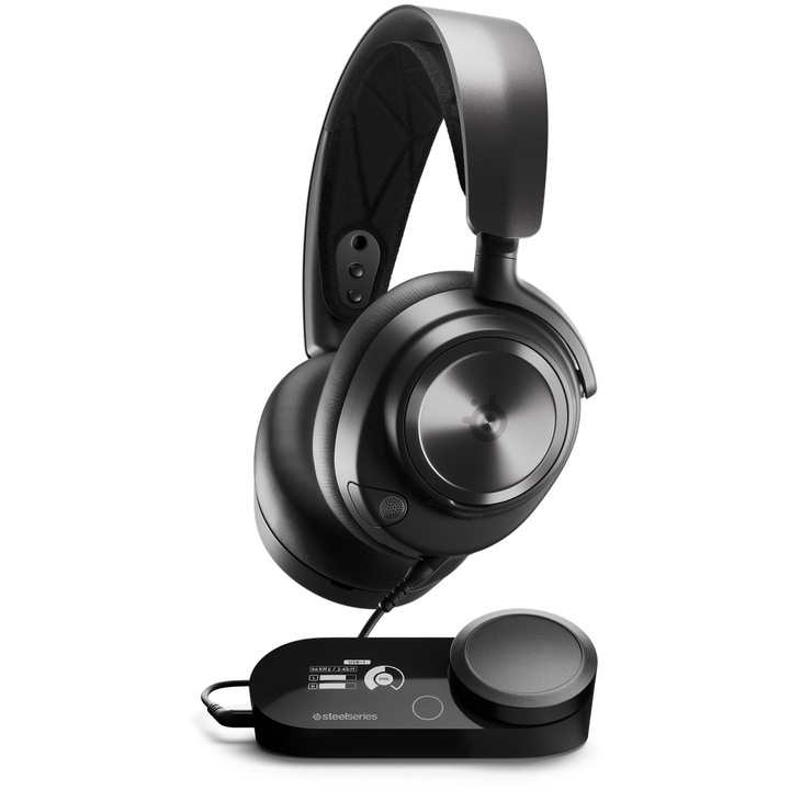 Безжични гейминг слушалки SteelSeries Arctis Nova Pro, Черен