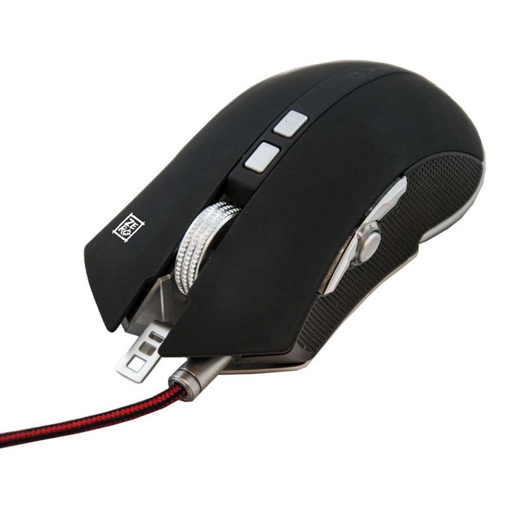 Mouse gaming Talius Zero, 4000 DPI, Negru