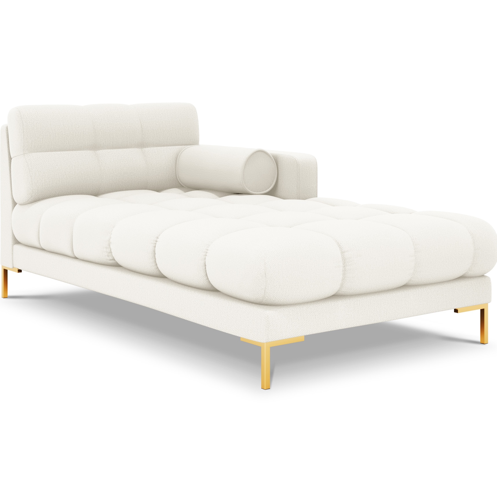 Sezlong divan Cosmopolitan Design Bali, 185x102x75 cm, Bej deschis ...