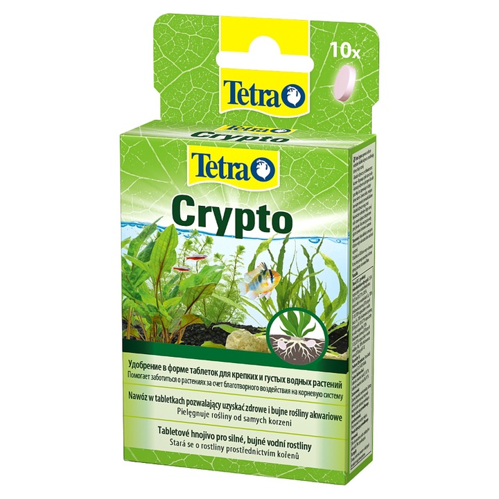 Set 10 tablete fertilizante, Tetra, Pentru plante acvatice
