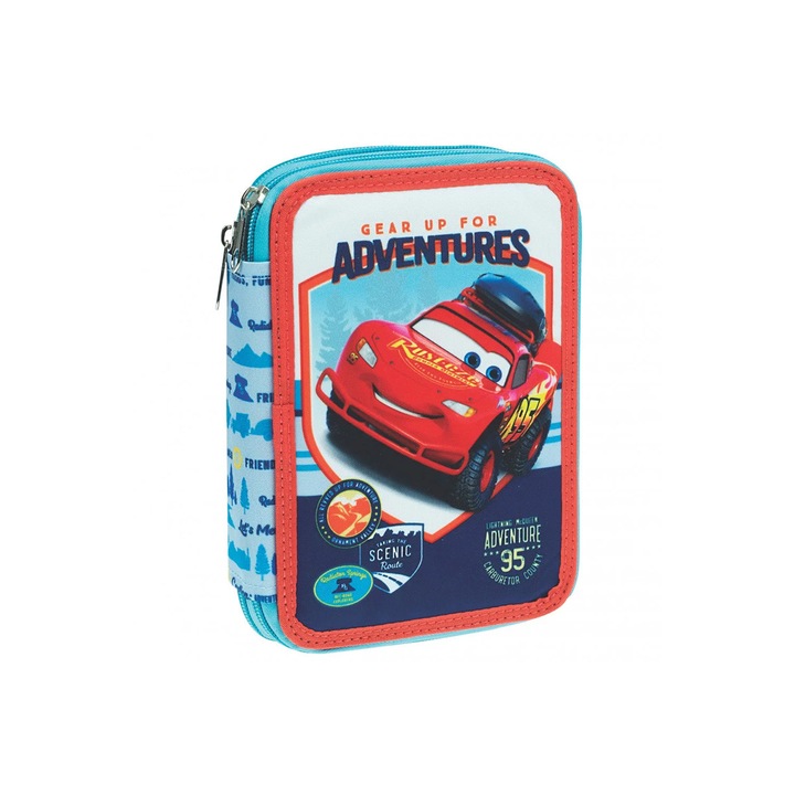 Моливник, Disney, 2 отделения, Приключения, 27 части, многоцветни