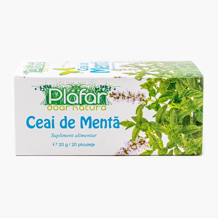 Ceai de menta Plafar 20 plicuri
