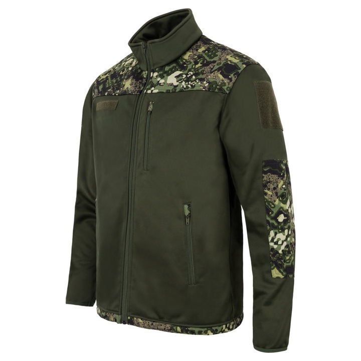 Jacheta pentru barbati, Maskpol, Poliester/Soft Shell, Camuflaj, Camuflaj