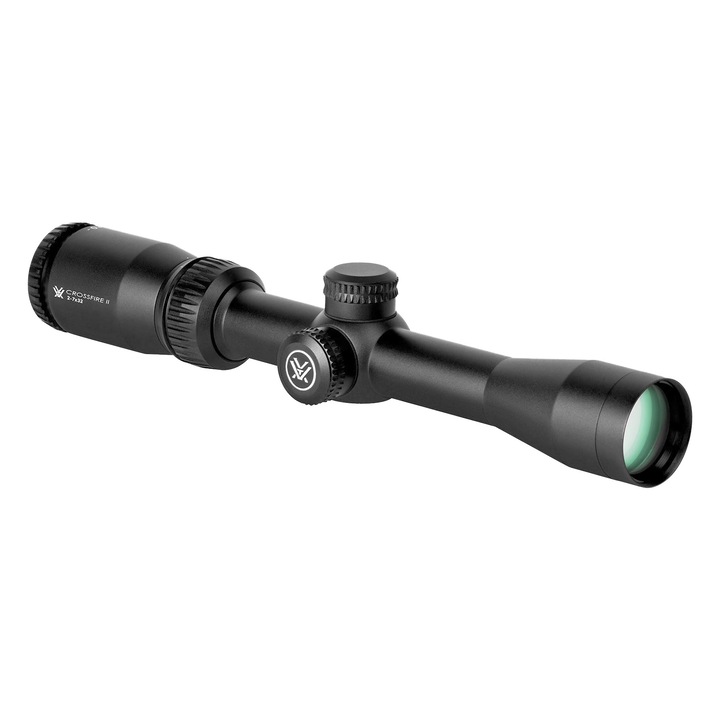 Luneta de vanatoare, Vortex Optics, Aluminiu, Crossfire II 2-7x32, 293 mm, Negru