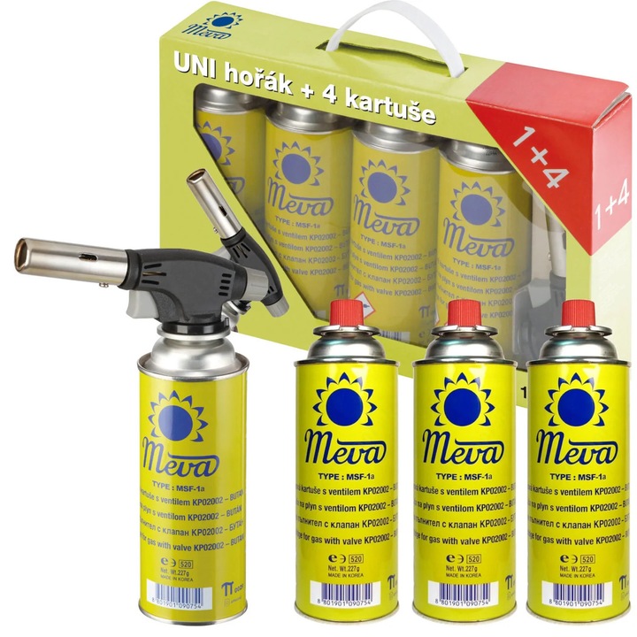 Arzator MEVA - UNI + 4 cartuse (KP18004)