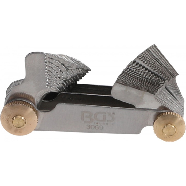 Sablon de filet BGS technic 52 parti 0,25-6 mm + 4-62 Whitworth (BGS 3069)