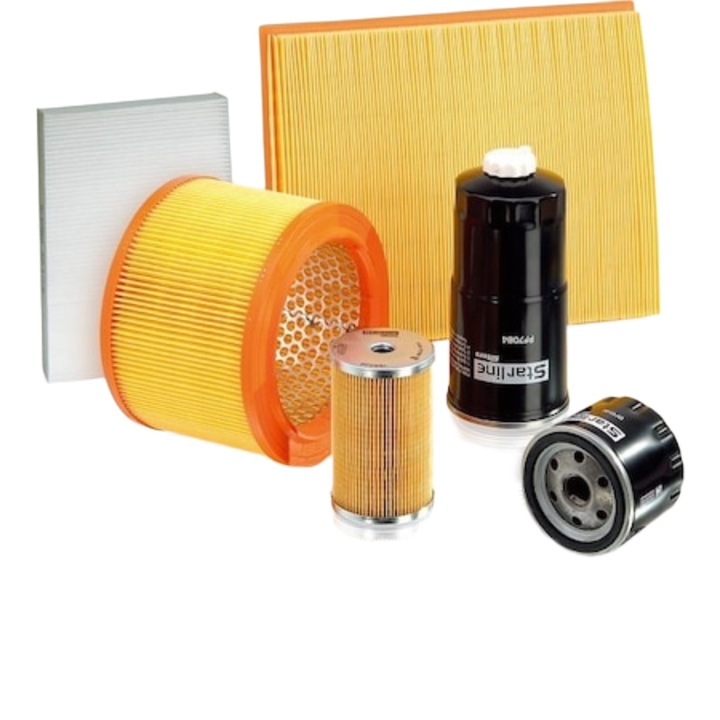 Pachet filtre revizie Audi A4 2.0 TDI 143 cai, filtre Starline