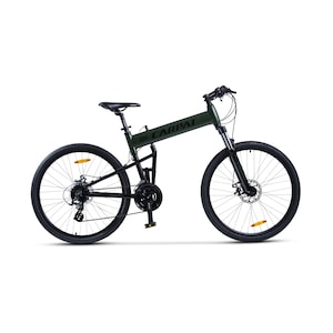 latch Belly liberal Bicicleta Mtb Pliabila Carpat Smart JSXC2641, roata 26 inch, cadru  Aluminiu, echipare Shimano, frana pe disc, 21 viteze, verde/negru - eMAG.ro